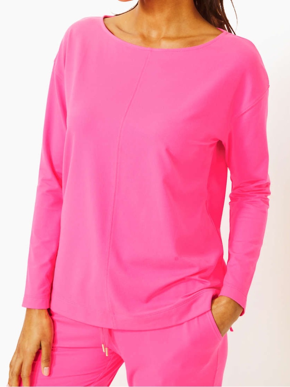 Lilly Pulitzer UPF 50+ Karessa Top Pink